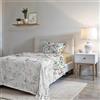Italian Bed Linen Set Lenzuola Letto Fashion, Made in Italy- Completo Letto in Morbida Microfibra, Lenzuolo Sotto con Angoli, Telo Sopra 180x270 e Federa con Patella Interna, Piazza e Mezza, Danny