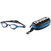 ARENA Cobra Ultra Swipe Goggle, Blu-Blu-Nero, Taglia unica & Astuccio per Occhialini da Nuoto, Custodia Occhialini, Astuccio Rigido, Goggle Case, Colore Nero