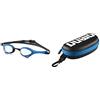 ARENA Cobra Ultra Swipe Goggle, Blu-Blu-Nero, Taglia unica & Classic Silicone, Cuffia Unisex Adulto, Nero (Black-Silver), Taglia Unica