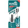 TOTAL UTENSILI CACCIAVITE A CRICCHETTO - 14 PUNTE TOTAL UTENSILI TOTTACSD30156