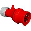 Kopp Spina CEE con invertitore di fase, a 5 poli, 16 A, 400 V, 179100004