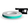 4R Quattroerre.it Wheel Stripes Strisce Adesive per Cerchi Moto con Applicatore, Verde Petronas, 7 mm x 7 mt