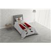 MB HOME ITALY Parure copripiumino Stampa Digitale KIDS, King, Singolo