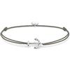 Thomas Sabo Little Secret Bracciale da Donna con Ancora in Argento 925 Ls001-173-5-L20V