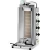 Fimar Gyros macchina cuoci kebab a gas - ( kit gpl incluso ) - mod. gyr 80m - struttura in acciaio inox - capacita' carne kg 30-65 -potenza 13,6 kw - monofase - norma ce