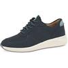Clarks Un Rio Sprint, Scarpe da Ginnastica da Donna, Blu (Navy Nubuck), 39.5 EU