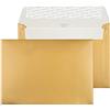 Blake Creative Shine-Buste formato C6, 114 x 162 mm, 120 gsm, busta con chiusura adesiva, colore: oro metallizzato (Confezione da 25)