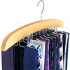 Hangerworld - Portacravatte in legno per 24 cravatte