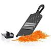 Lurch 220299 Affettaverdure per Strisce Julienne, Plastica, Nero-Argento