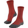 FALKE TK5 Wander M So lana filo funzionale sottili antivesciche 1 paio, Calzini da escursionismo Uomo, Arancione Electric Orange 8192, 46-48