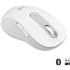 Logitech Mouse wireless Logitech M650 L mancino Bianco sporco [910-006240]