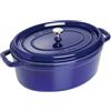 Staub Cocotte ovale 31 cm Blu