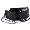 Fitgriff® Cintura Palestra per Dip con 2 Moschettoni - Uomo e Donna - Sollevamento Pesi, Zavorra, Powerlifting, Bodybuilding, Lever, Fitness, Weightlifting - Dipping Belt (Nero, Taglia Unica)