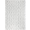 andiamo Tappeto in polipropilene con motivo Bolonia moderno, Öko-Tex 100, 160 x 235 cm, colore: grigio
