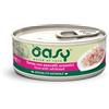 Oasy Specialità Naturale Cat Adult Straccetti in soft-jelly 70 gr - Tonno e Pescetti Oceanici - Confezione da 24 pezzi - Cibo umido per gatti