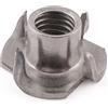SD Products PTN0811ST-10 Dado a T a 4 Punte, Acciaio Inox, M8 x 11 mm, Set di 10 Pezzi