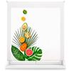 Blindecor Digital Cucina | Tenda avvolgibile traslucida con stampa digitale | TropicalFruit | 150 x 180 cm (larghezza per altezza) Dimensioni del tessuto 147 x 175 cm | Tende per finestre