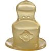 Nip standard Tettarella anatomica, lattice, 6 mesi Plus, taglia M, Latte