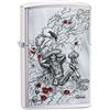 Zippo Accendino, Metallo, Rick Rietveld Cromo Spazzolato Taglia Unica