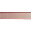 Nastro Organza Rosso Bordeaux 25 mm
