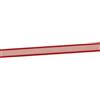 Nastro Organza Bordato Raso Rosso