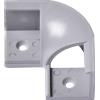 ANGOLARE GRIGIO PER PROFILO DI ALLUMINIO MODELLO 1616 ANGOLO A 90° M4G2