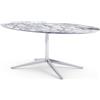 KNOLL tavolo ovale FLORENCE KNOLL 198 x 121 cm - 2480DHC-MA
