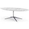 KNOLL tavolo ovale FLORENCE KNOLL 244 x 137 cm con base lucida - 2481DHC-MSTS
