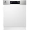 Electrolux EEM69300IX Lavastoviglie a Scomparsa parziale 15 coperti Classe D Frontalino inox