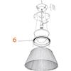 Ricambi e Accessori Flos Romeo Moon S1 Assieme anello di sicurezza