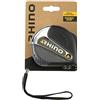 Rhino 46232 - Nastro da 8 m, con punta magnetica (magnete) con doppio stop-gancio per cintura-standard EU Mid Class II-lunghezza 8 m x larghezza 25 mm-garanzia 5 anni, NC, 25 mm