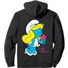 The Smurfs I Puffi Personaggio Fiori Fioritura Puffo Fan Felpa con Cappuccio