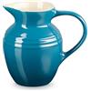 Le Creuset Brocca in Gres vetrificato, 600 ml, 550 g, Blu (Deep Teal)