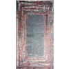 MANI TEXTILE TPS_RING_NOIROU160 Tappeto, Poliestere, Nero, 160 x 230