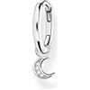 Thomas Sabo Orecchini 925 argento zirconia_cubica Donna, Argento, OneSize - CR708-051-14