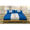 Vivere Zen Set Copripiumino Kanji + federe. (versione fascia stretta - colore a scelta) (Copripiumino 160x220 cm (singolo 1 federa))