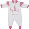Fs - Baby TUTINA NEONATA NASCITA IN COTONE MANICA LUNGA - UNICORNO