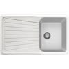 SP0791 Spazio Plados - Lavello ad una vasca con gocciolatoio - Colore Bianco