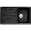 SP0791 Spazio Plados - Lavello ad una vasca con gocciolatoio - Colore Nero matt