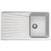 SP0861 Spazio Plados - Lavello a una Vasca con Gocciolatoio - Colore Bianco