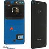 originale Scocca Copribatteria Vetro Posteriore Compatibile per Huawei Honor 9 Lite Nero Black Back Cover Camera LLD L31 02351SYP