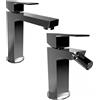 Bongio Line miscelatore monocomando lavabo e bidet