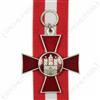 WW1 cuscinetto ESERCITO TEDESCO Hamburg ANSEATICA CROCE - MILITARE SERVICE