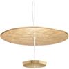 MODOLUCE lampada a sospensione OMBRELLA Ø 60 cm DIMMER TRIAC - UMBESO060G05-098+UMBORO060G01