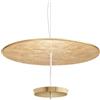 MODOLUCE lampada a sospensione OMBRELLA Ø 80 cm DIMMER TRIAC - UMBESO080G05-098+UMBORO080G01