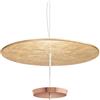 MODOLUCE lampada a sospensione OMBRELLA Ø 60 cm - UMBESO060G03-097+UMBORO060G01