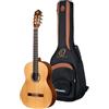 Ortega Guitars Ortega Family Series Pro 4/4 Classical Guitar Manico Sottile Lefty - Cedro Naturale + Custodia (R131SN-L)