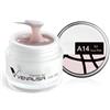 V VENALISA VENALISA - 1 smalto gel per ricostruzione unghie, nail art e french manicure, colore: grigio/rosa, colore naturale, 50 ml