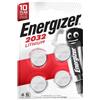 energizer Batterie al litio a bottone Lithium BP4 3V Conf. 4 pz rossa Energizer CR2032 E300830100