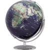 EMFORM Mappamondo Juri Physical 2 - Diametro 30 cm / Altezza 36 cm - Scuro